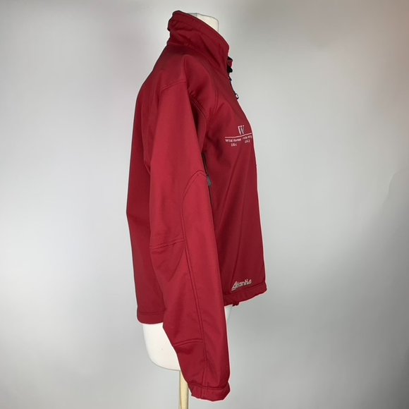 ATLANTIS Weathergear Sailing Jacket Red Zipper Marblehead Embroidered Size XS - Picture 4 of 13